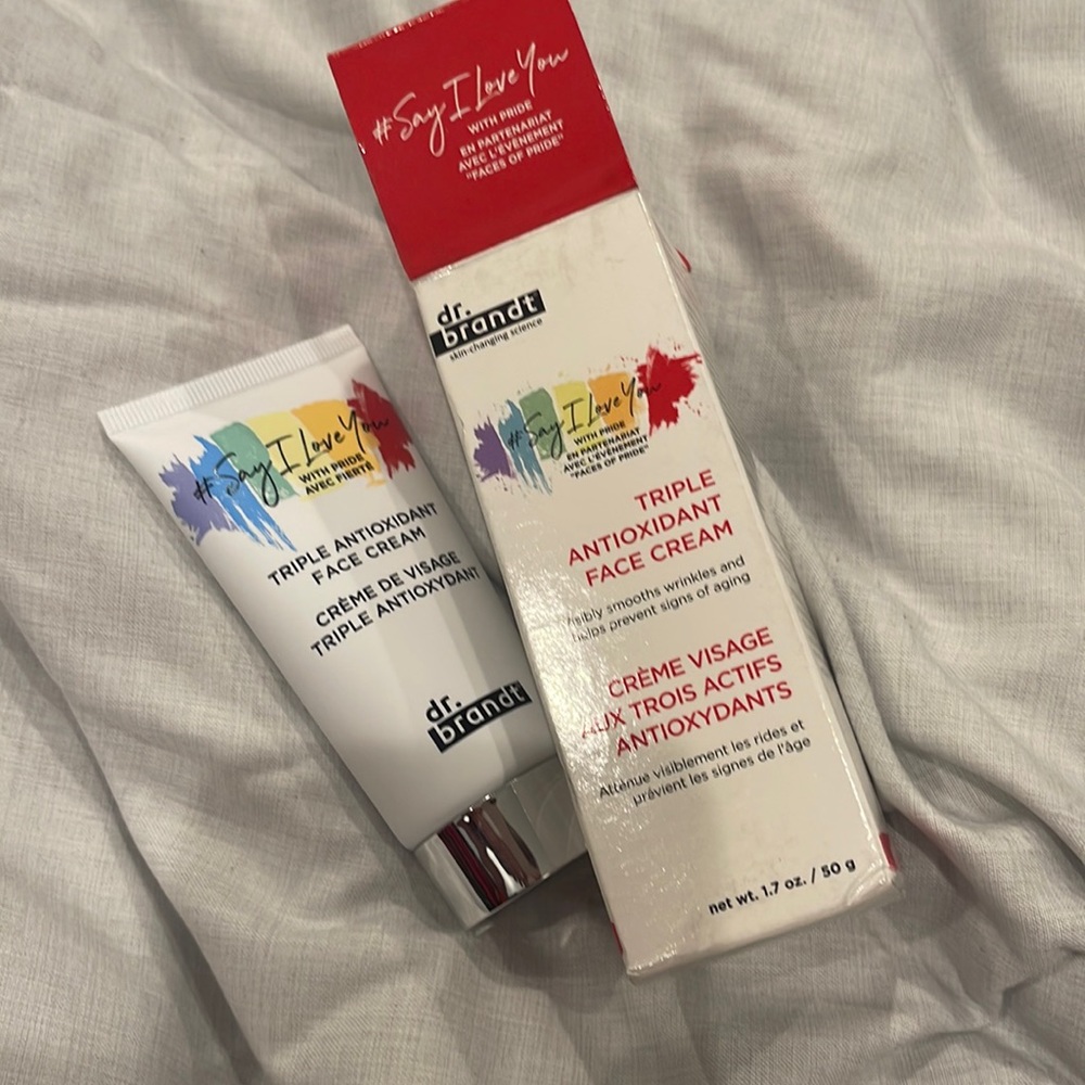 Dr Brandt triple antioxidant face cream